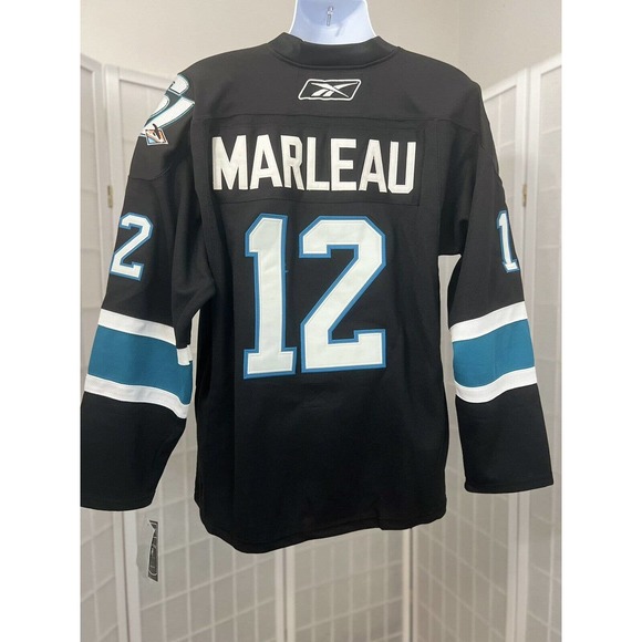 RARE San Jose Sharks Patrick Marleau Authentic RBK Jersey 50 - Picture 10 of 12